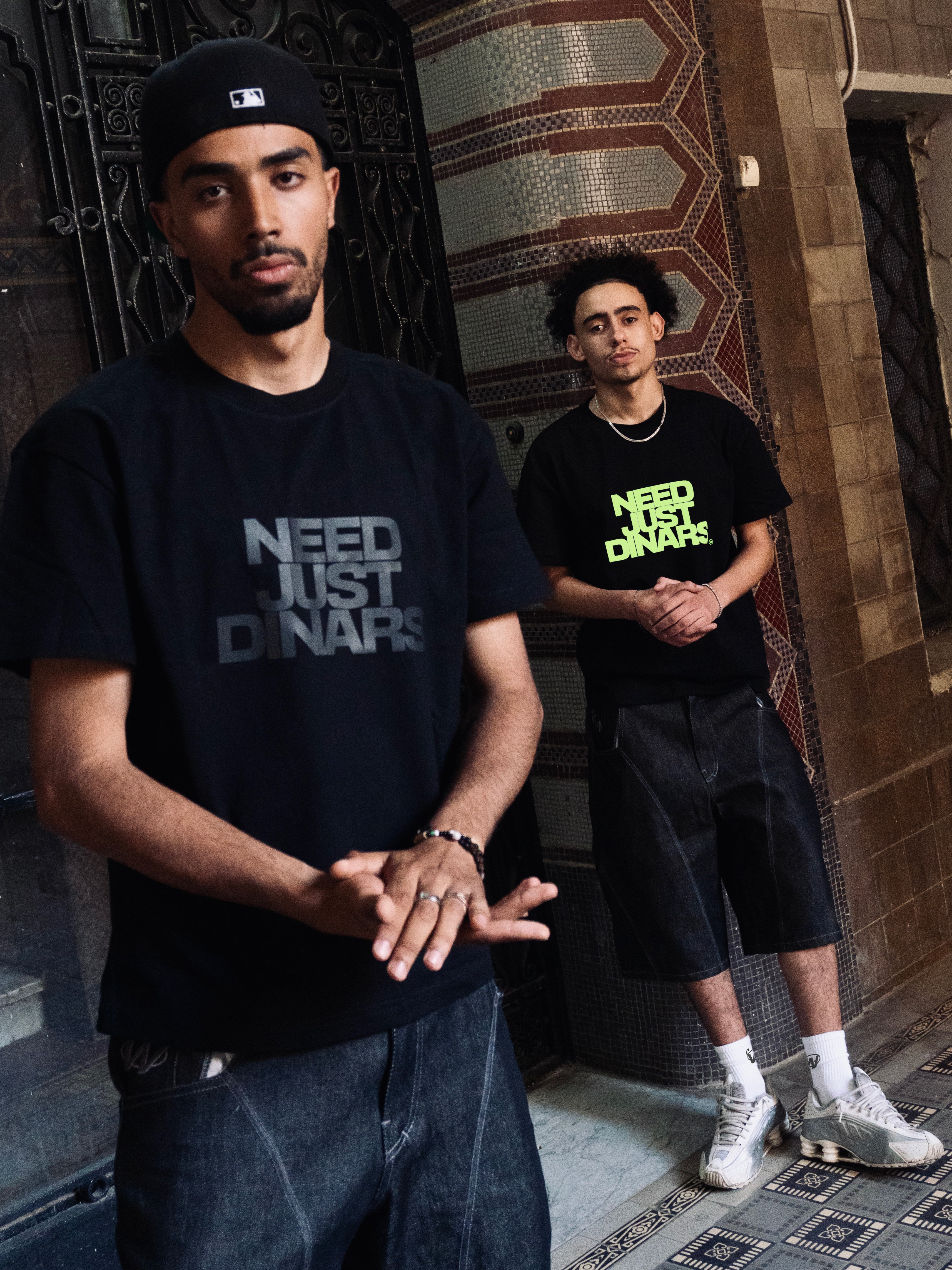 Need just dinars Tee [LIGHT GREEN]