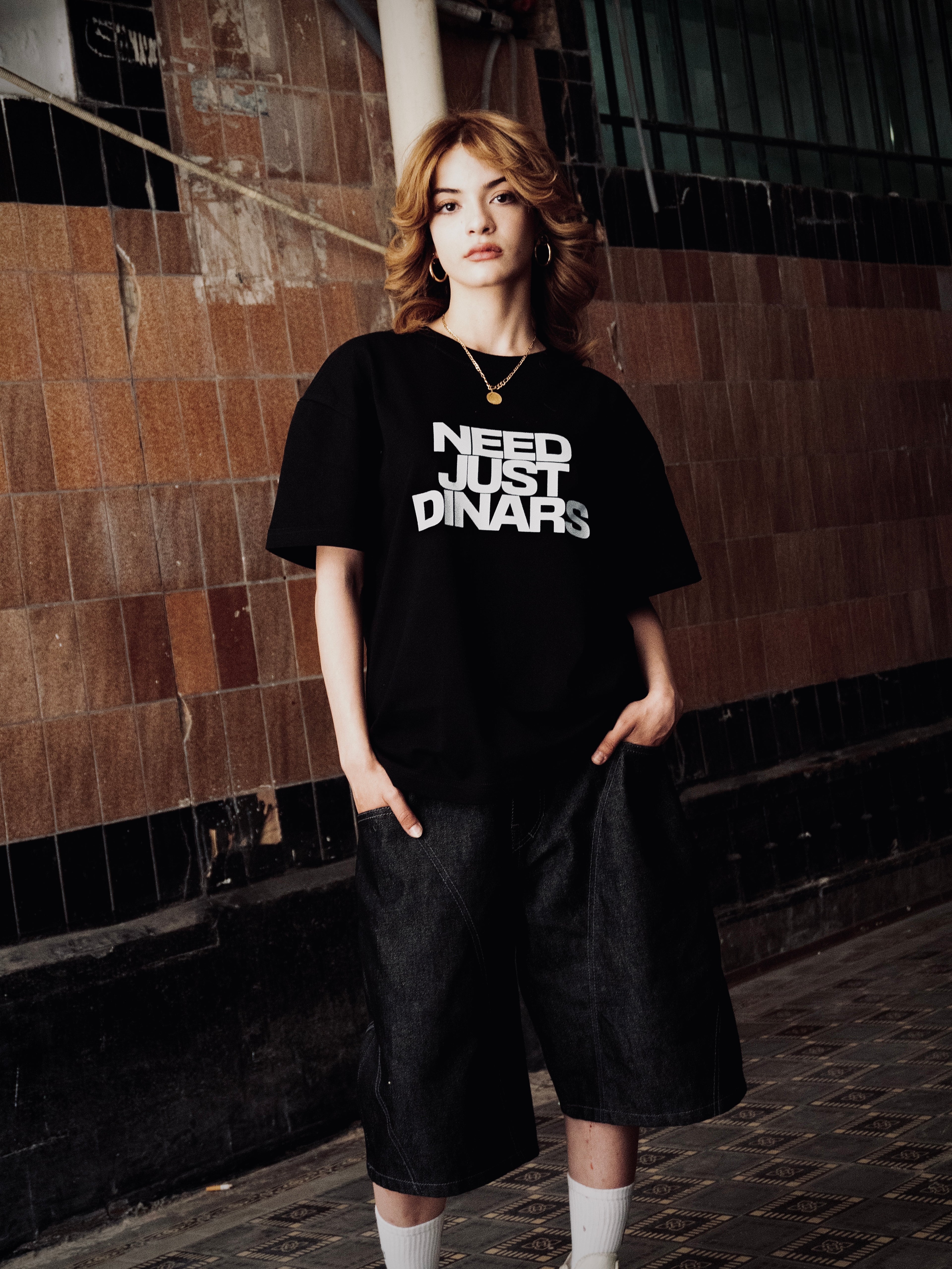 Need just dinars Tee [WHITE]