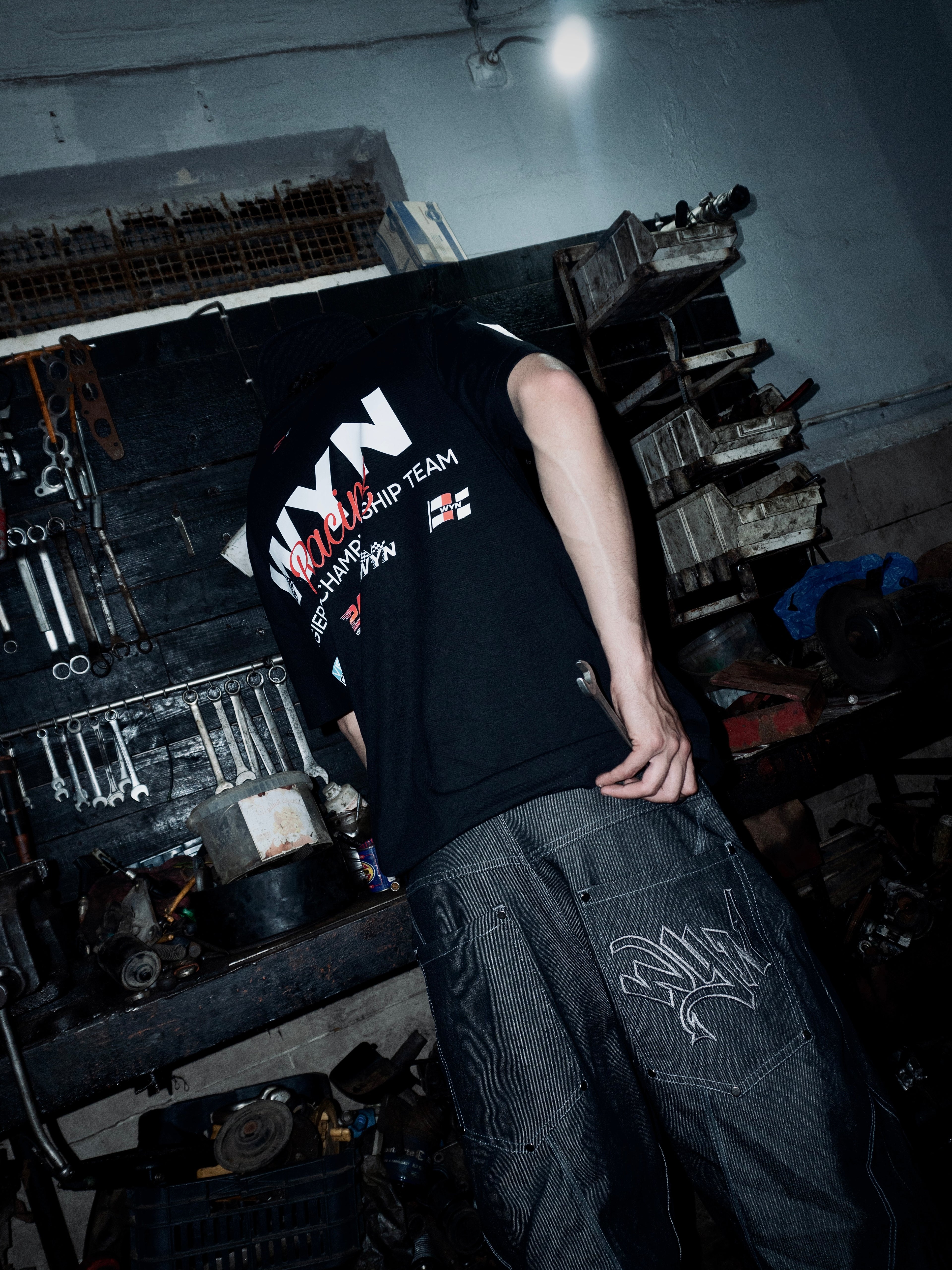 Racing Tee [BLACK]