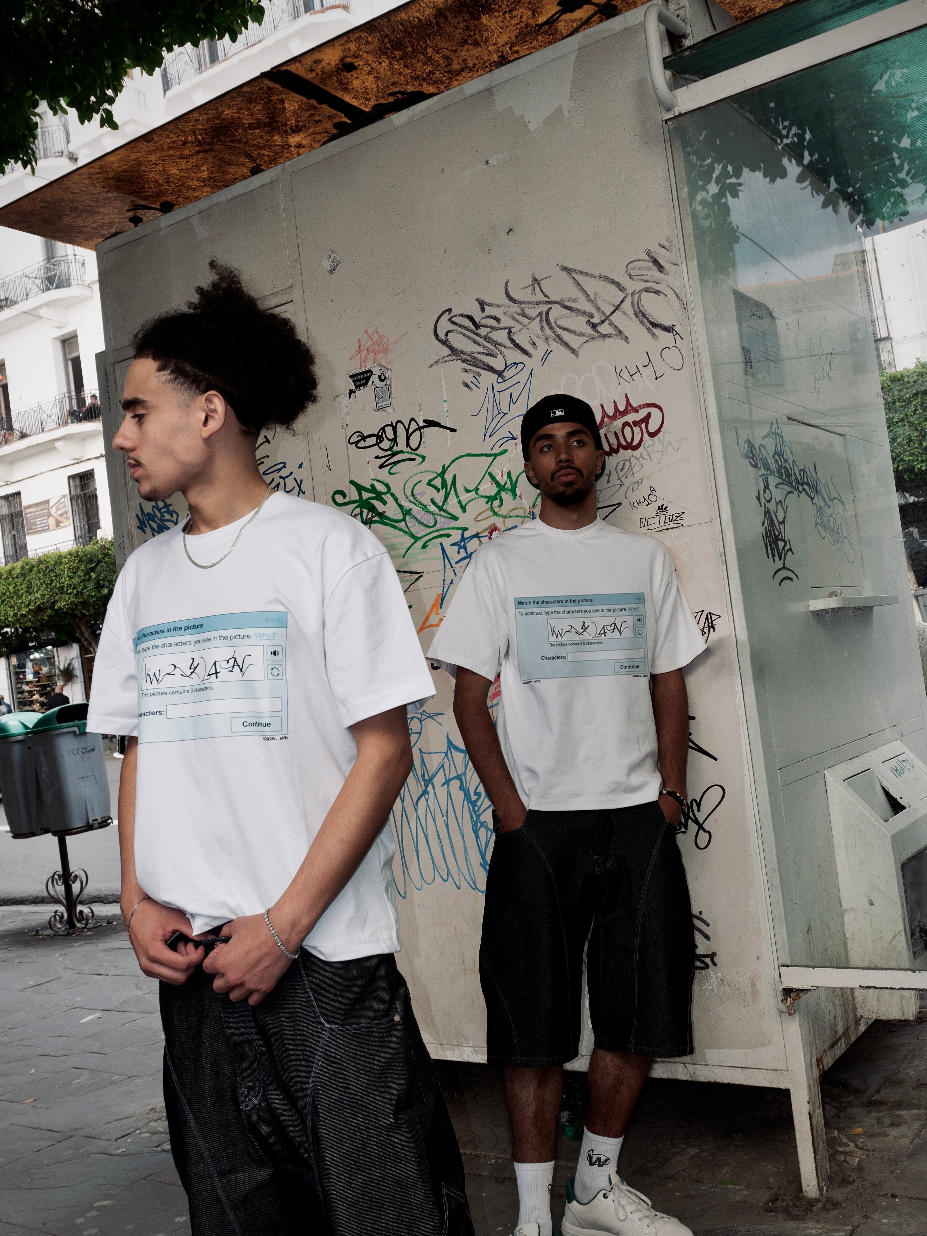 CAPTCHA Tee [WHITE]