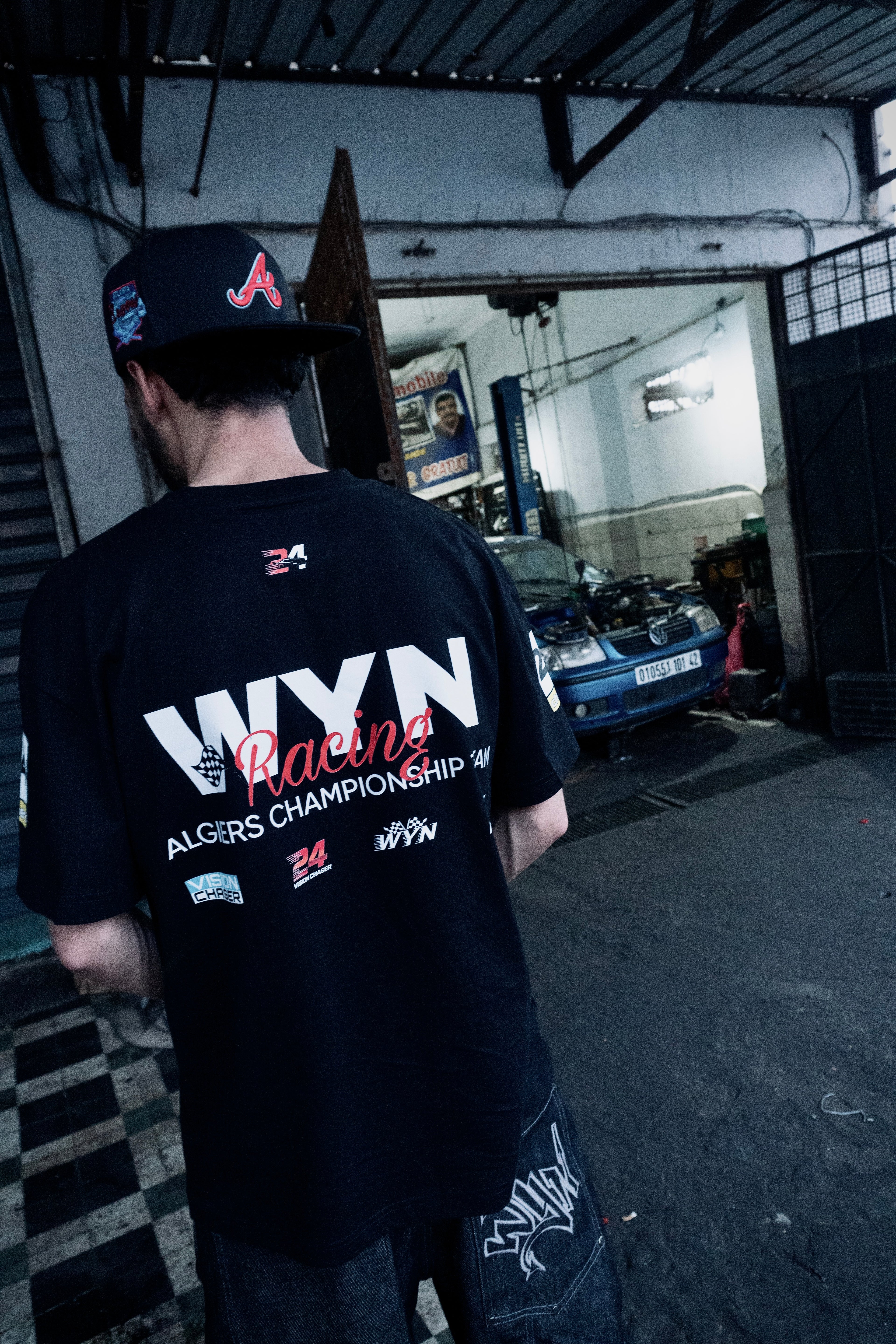Racing Tee [BLACK]