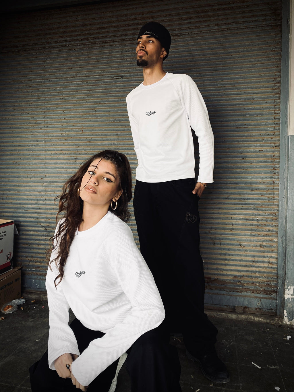 Vision Never Folds Waffle Longsleeve [WHITE] - WYN