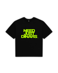 Need just dinars Tee [LIGHT GREEN]