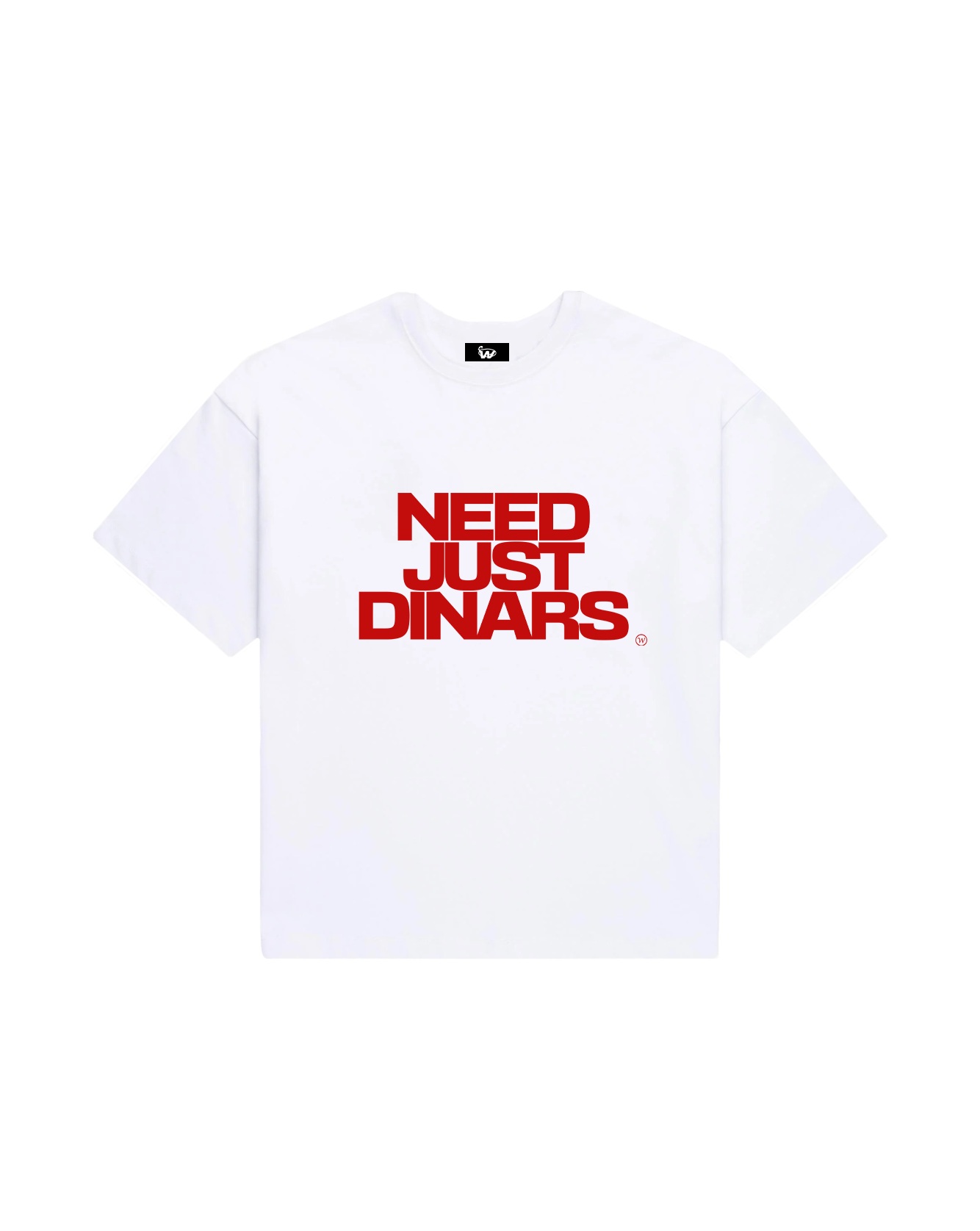 Need just dinars Tee [RED]
