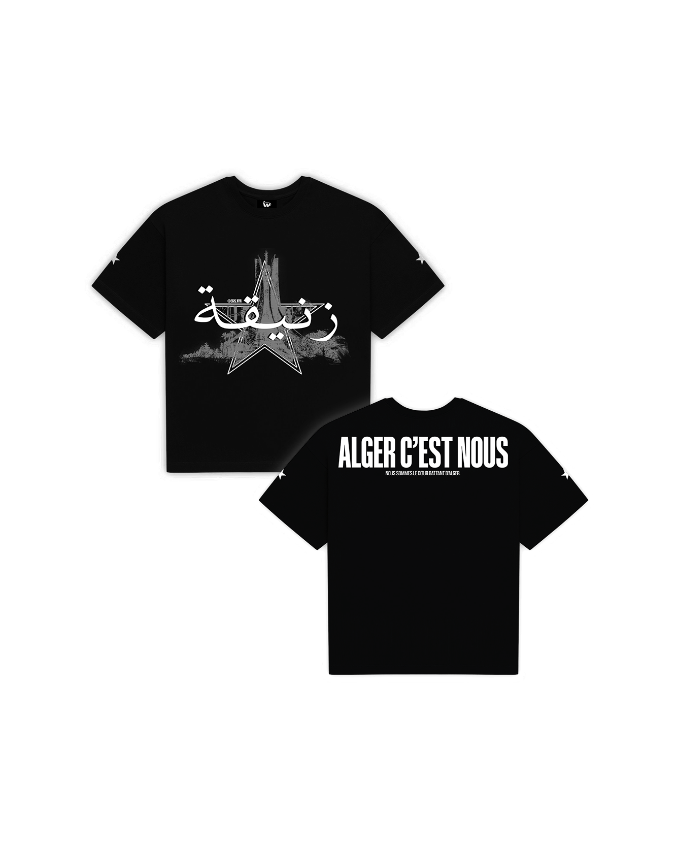 Zni9a Tee [WHITE/BLACK]