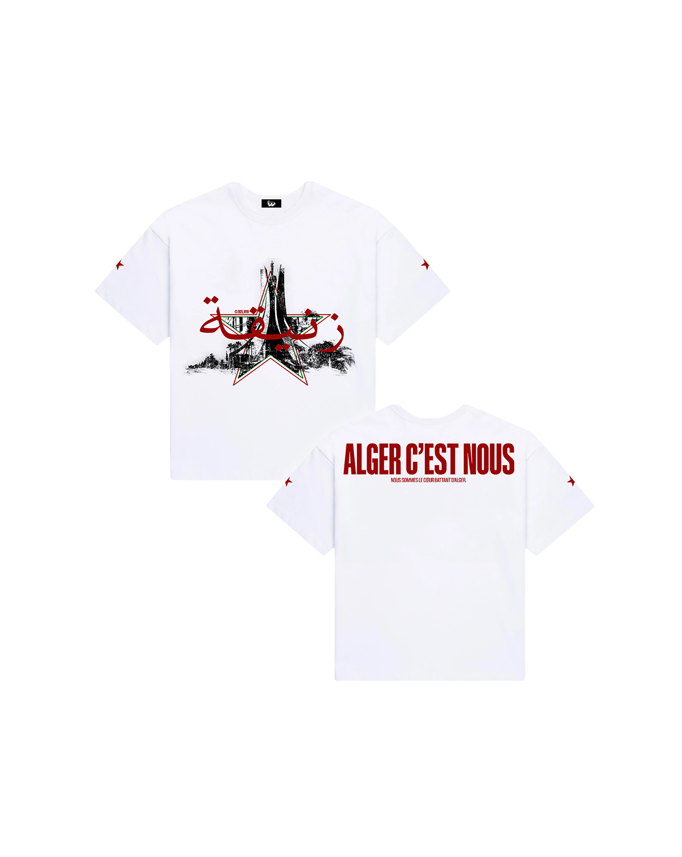 Zni9a Tee [RED/WHITE]